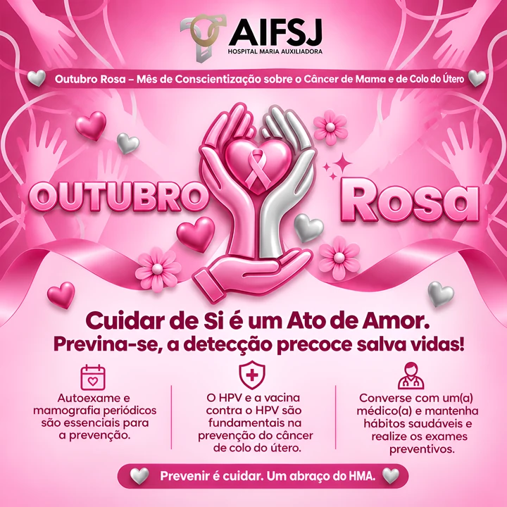 Foto da notícia: Outubro Rosa 💗 | Prevenção e conscientização