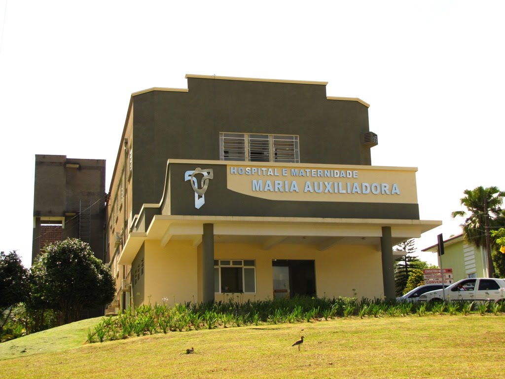 Vista aérea do Hospital Maria Auxiliadora